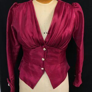 Vintage Colonial Inspired Long Sleeve Blouse